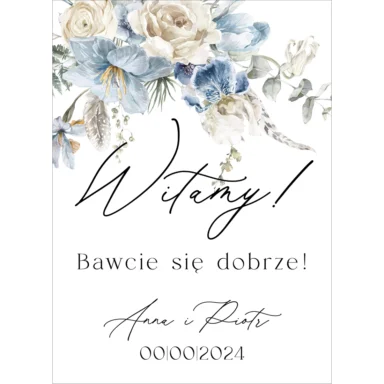 Tablica powitalna Misty w31, rozmiar do wyboru