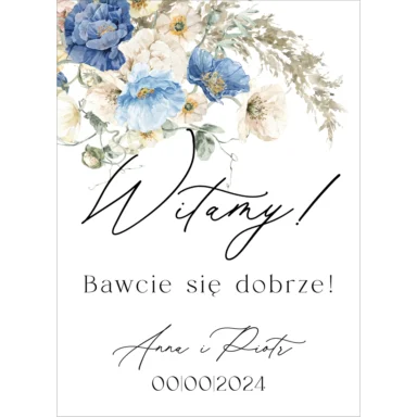 Tablica powitalna Misty w35, rozmiar do wyboru