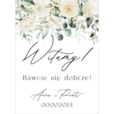 Tablica powitalna Misty w68, rozmiar do wyboru