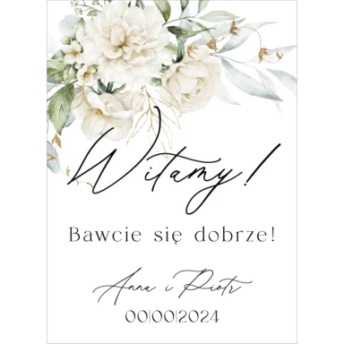 Tablica powitalna Misty w71, rozmiar do wyboru
