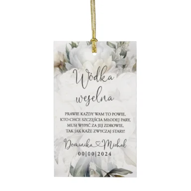 Zawieszki do zaproszeń z kalką i nitem w1