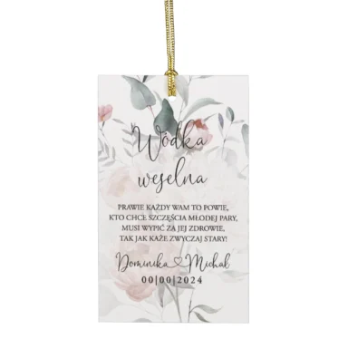 Zawieszki do zaproszeń z kalką i nitem w115