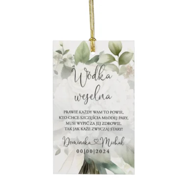 Zawieszki do zaproszeń z kalką i nitem w15