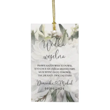 Zawieszki do zaproszeń z kalką i nitem w17