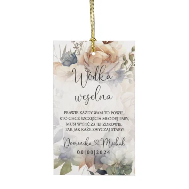 Zawieszki do zaproszeń z kalką i nitem w32