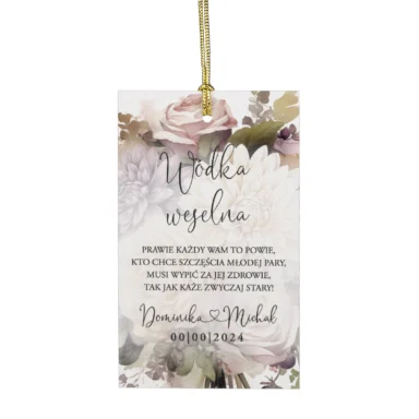 Zawieszki do zaproszeń z kalką i nitem w33