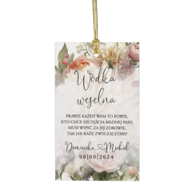 Zawieszki do zaproszeń z kalką i nitem w35