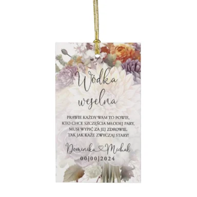 Zawieszki do zaproszeń z kalką i nitem w36