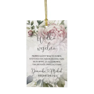 Zawieszki do zaproszeń z kalką i nitem w37