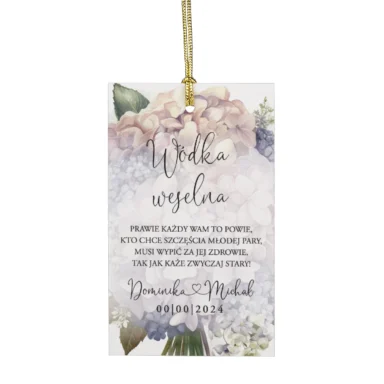 Zawieszki do zaproszeń z kalką i nitem w38