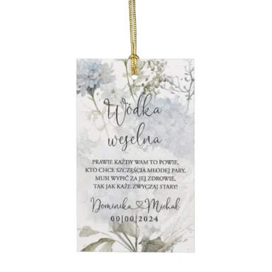Zawieszki do zaproszeń z kalką i nitem w48