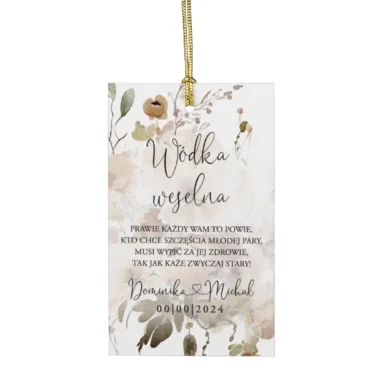 Zawieszki do zaproszeń z kalką i nitem w51