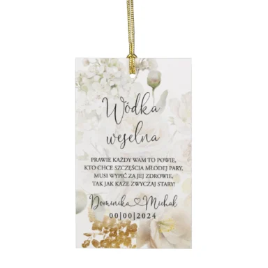 Zawieszki do zaproszeń z kalką i nitem w56