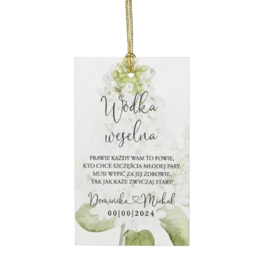 Zawieszki do zaproszeń z kalką i nitem w61