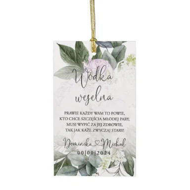 Zawieszki do zaproszeń z kalką i nitem w64
