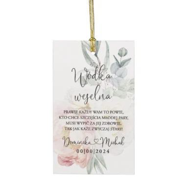 Zawieszki do zaproszeń z kalką i nitem w66