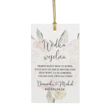 Zawieszki do zaproszeń z kalką i nitem w72