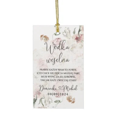 Zawieszki do zaproszeń z kalką i nitem w77