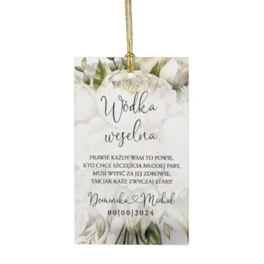 Zawieszki do zaproszeń z kalką i nitem w8