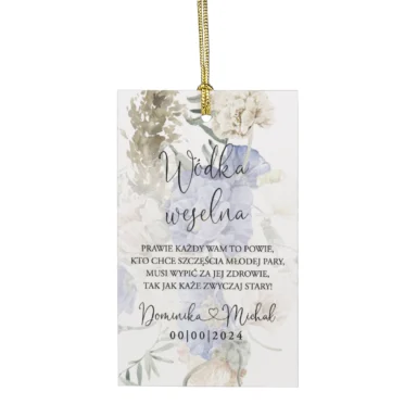 Zawieszki do zaproszeń z kalką i nitem w87