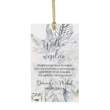Zawieszki do zaproszeń z kalką i nitem w88