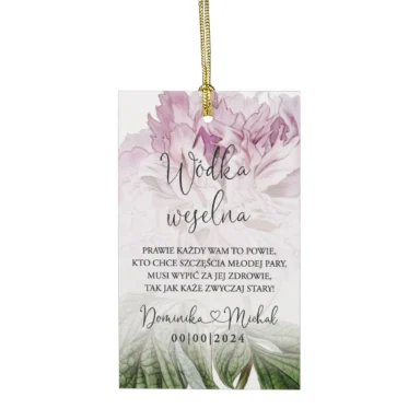 Zawieszki do zaproszeń z kalką i nitem w92