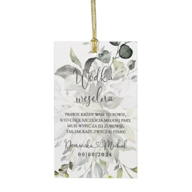 Zawieszki do zaproszeń z kalką i nitem w93