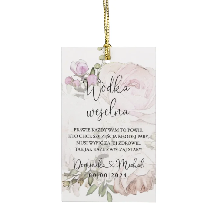 Zawieszki do zaproszeń z kalką i nitem w94