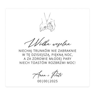 Naklejki na alkohol Misty w104