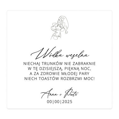 Naklejki na alkohol Misty w105