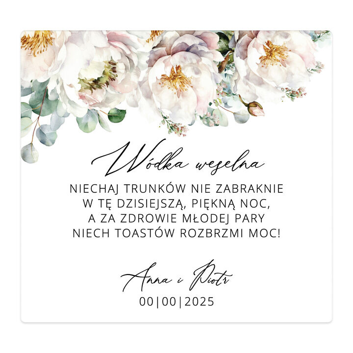 Naklejki na alkohol Misty w59