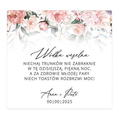 Naklejki na alkohol Misty w62