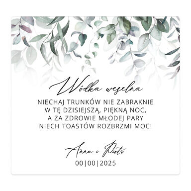Naklejki na alkohol Misty w65
