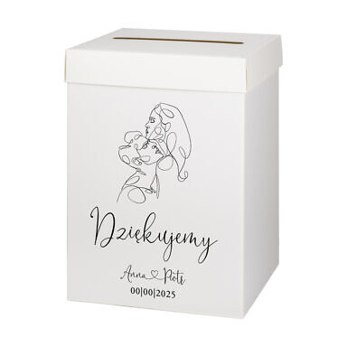 Pudełko na koperty Misty w105