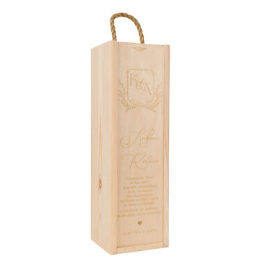 Skrzynka na alkohol pojedyncza zasuwana w41