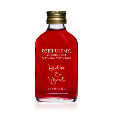 Butelki weselne w28
