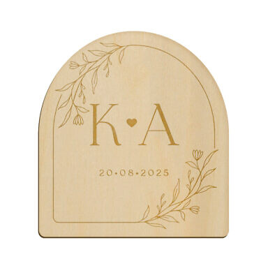 Magnes łuk z grawerem wzór 26