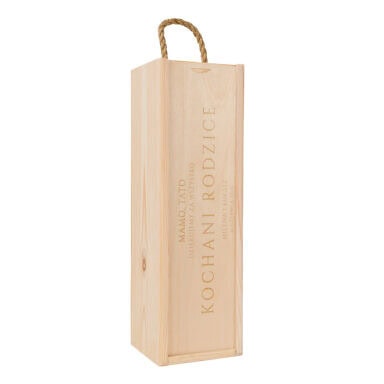 Skrzynka na alkohol pojedyncza zasuwana w10