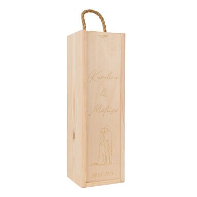 Skrzynka na alkohol pojedyncza zasuwana w13