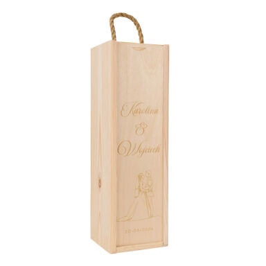 Skrzynka na alkohol pojedyncza zasuwana w14