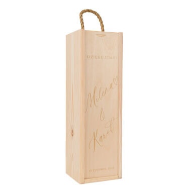 Skrzynka na alkohol pojedyncza zasuwana w2