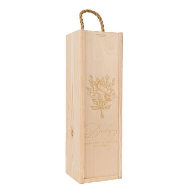 Skrzynka na alkohol pojedyncza zasuwana w20