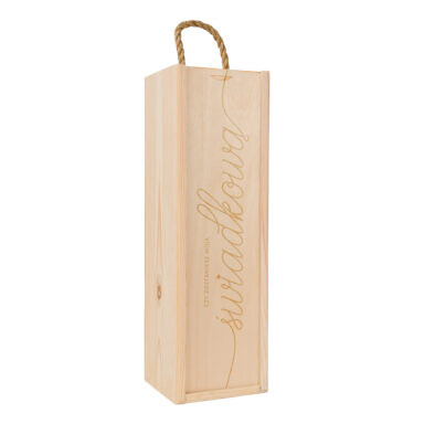 Skrzynka na alkohol pojedyncza zasuwana w26