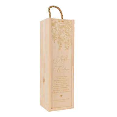 Skrzynka na alkohol pojedyncza zasuwana w36